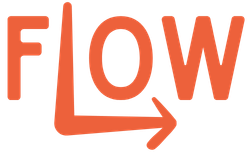 Flow Logo Orange Flow Logo Orange