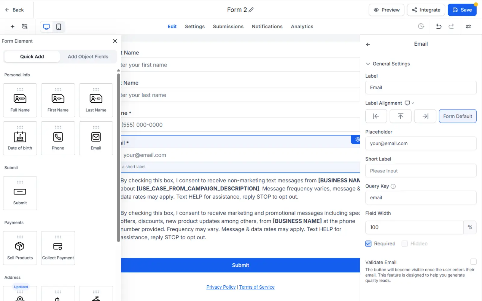 Flow Form Builder Flow Form Builder