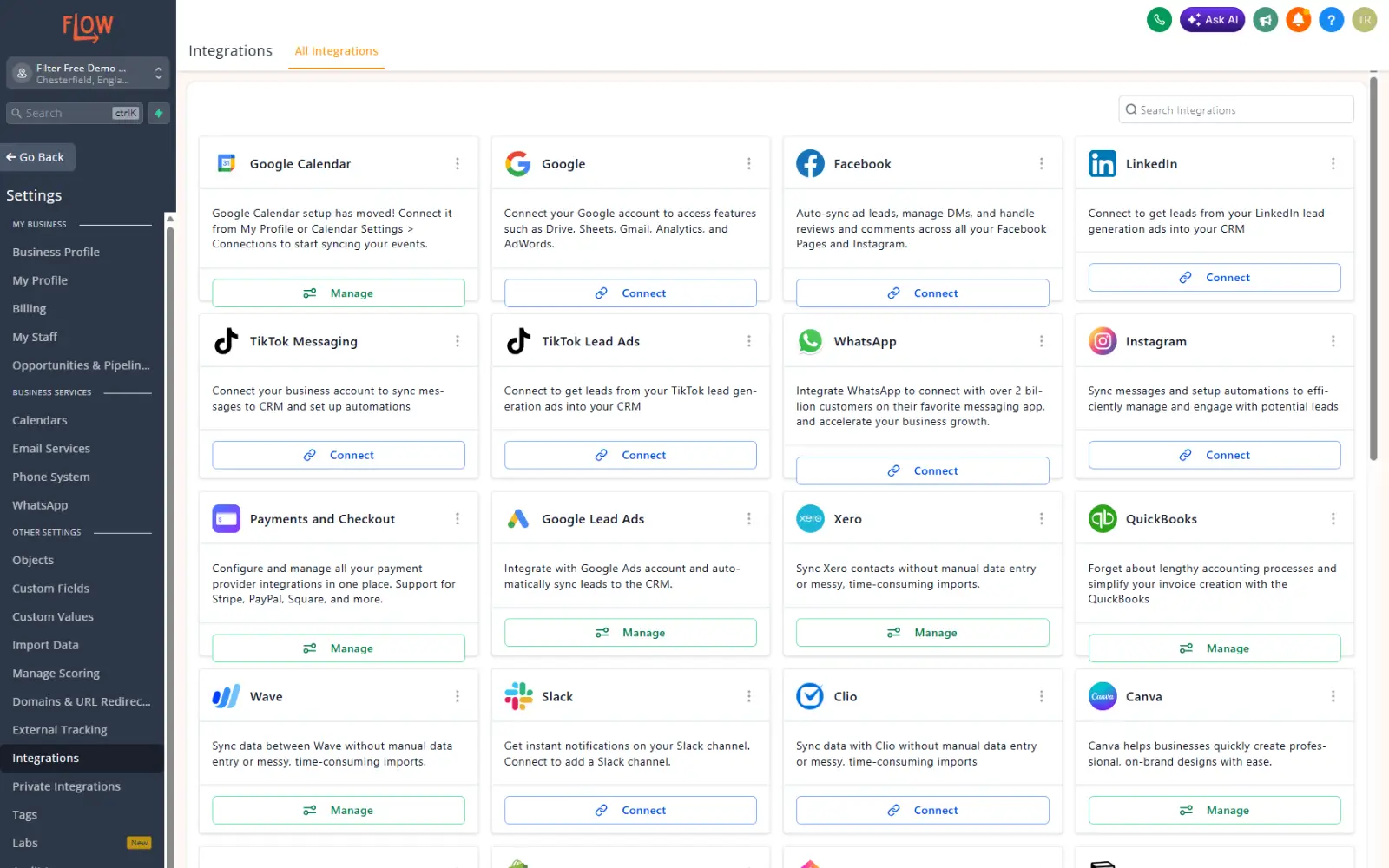 Flow Integrations