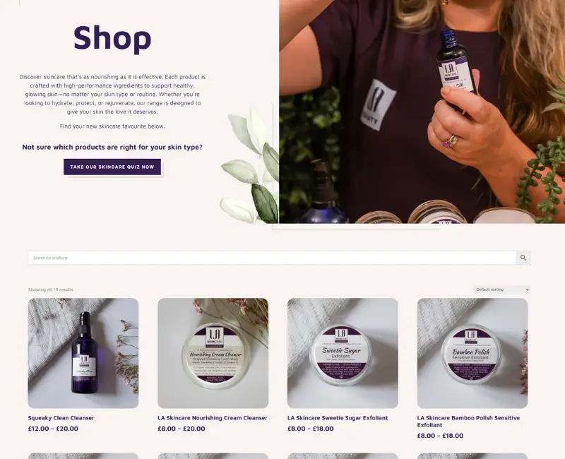 LA Skincare Shop E-com LA Skincare Shop E-com
