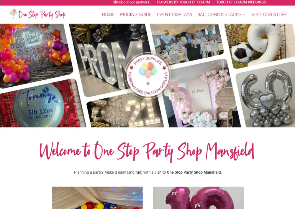 One Stop Party Shop One Stop Party Shop