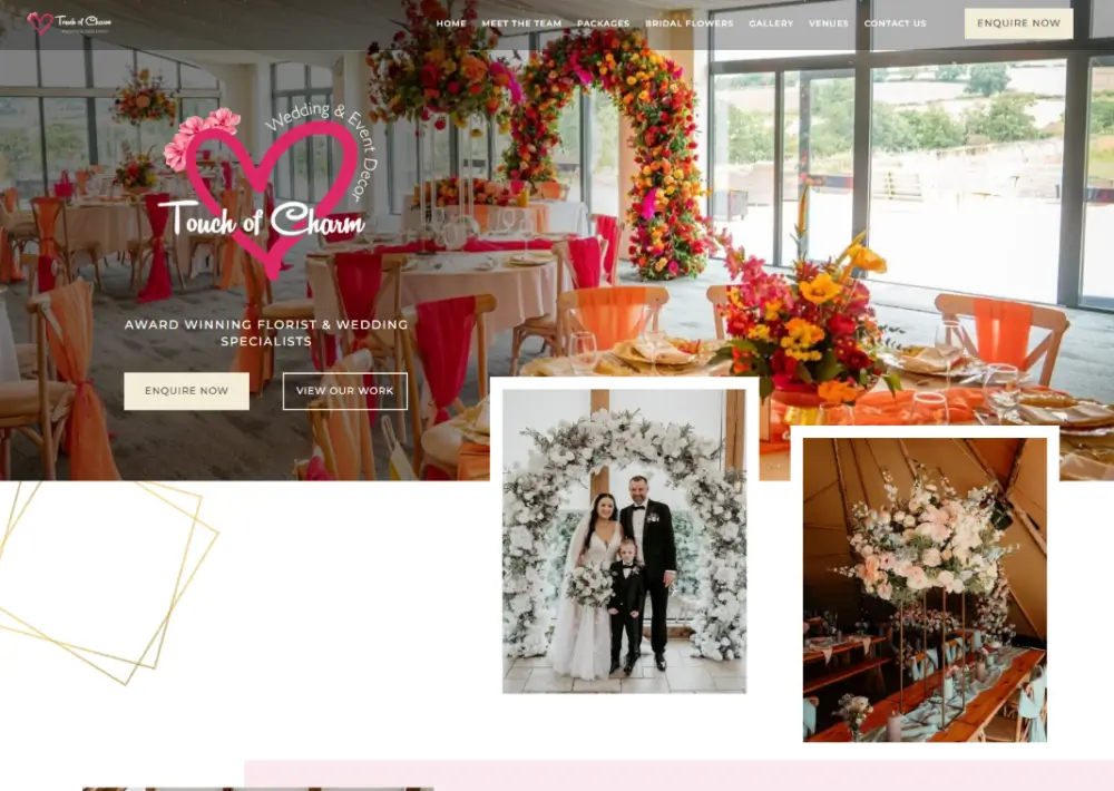 Touch of Charm Weddings Touch of Charm Weddings